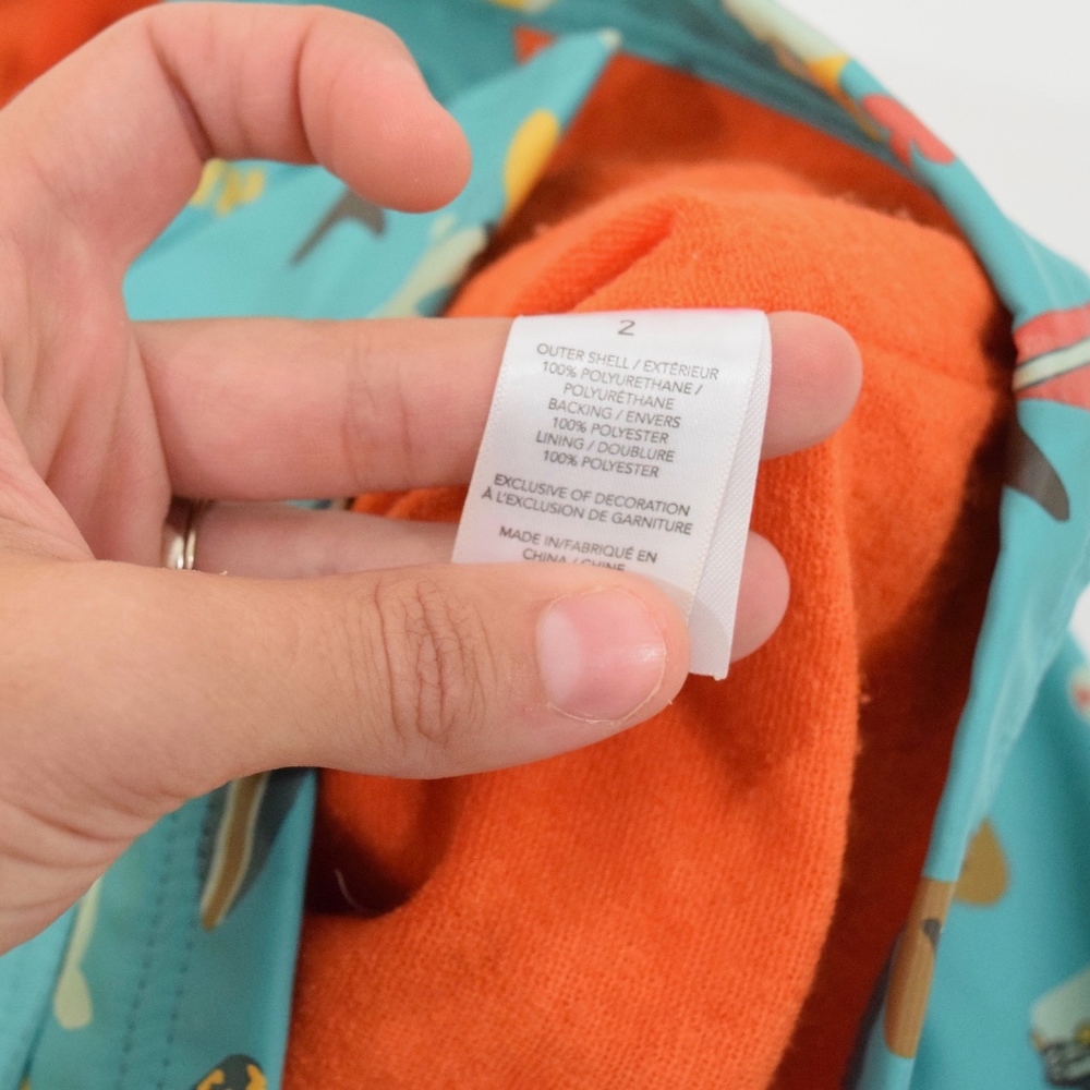 ❌SOLD❌Hatley Surf's Up Boys Raincoat - Picture 5 of 5